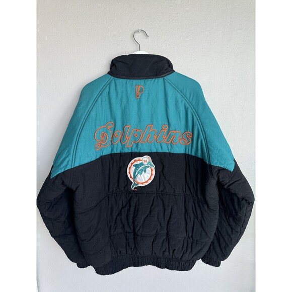 Vintage 1990s Miami Dolphins NFL  Winter Sports Jacket - Picture 14 of 16